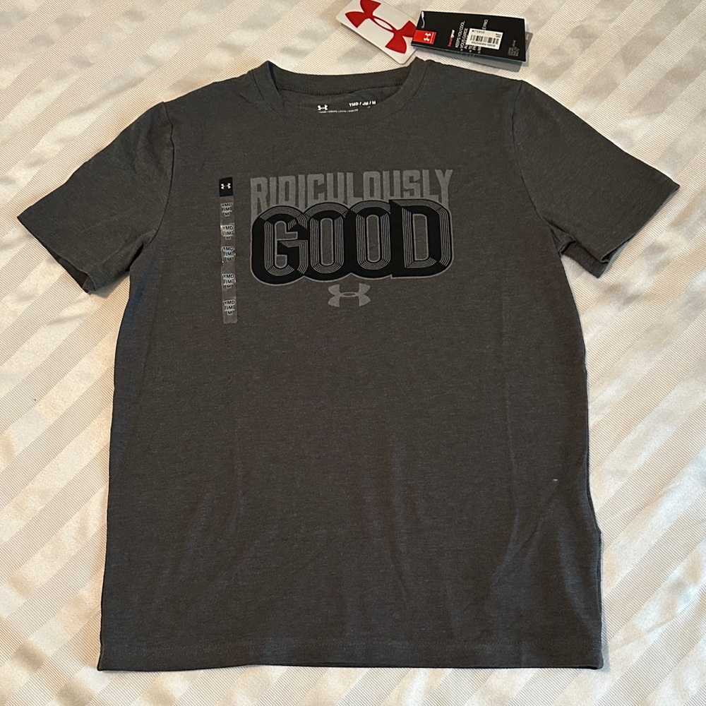 NWT Under Armour Boy's Short Sleeve Tee